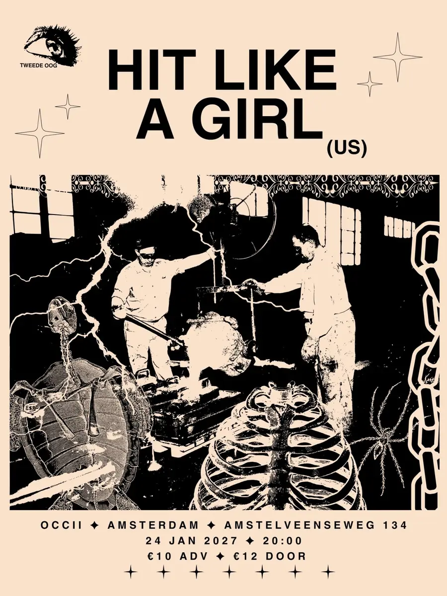 TWEEDE OOG presents: Hit Like a Girl (US) — Occii, Amsterdam