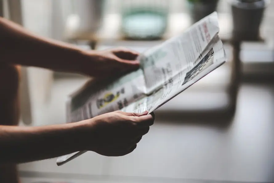 Coffee with a Newspaper β Den Helder School 7, Den Helder