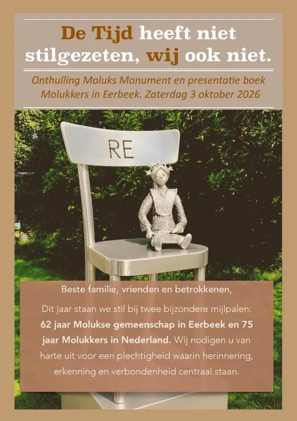 Unveiling of Moluccan Monument — Oranje Nassauplein Eerbeek, Eerbeek