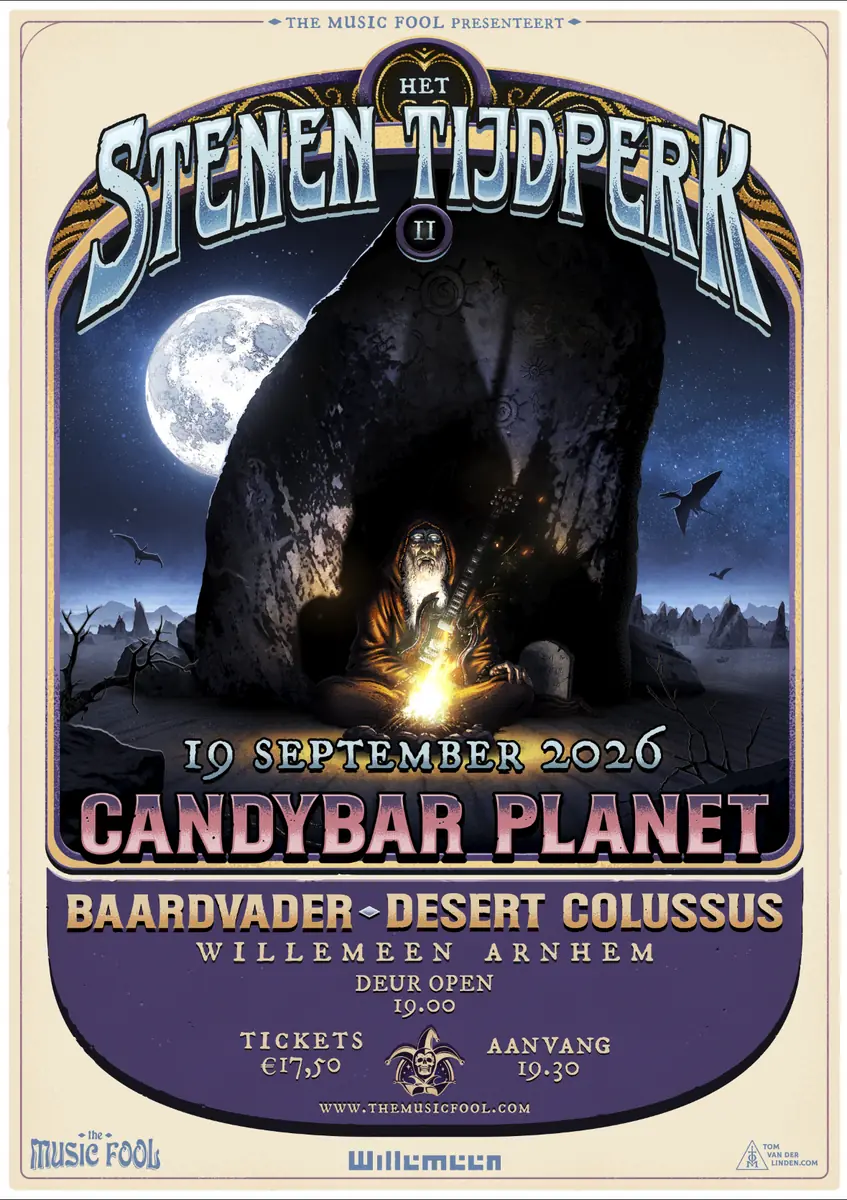 Het Stenen Tijdperk II Candybar Planet + Baardvader + Desert Colossus — Willemeen, Arnheim