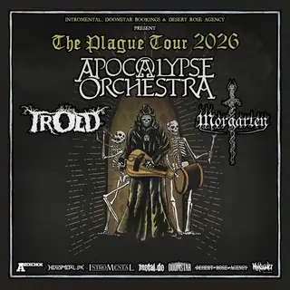 Apocalypse Orchestra (SE) + Morgarten (CH) + Trold (DK) EXCL NL Show