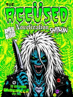 The Accüsed (USA) + Novelization + Shitman