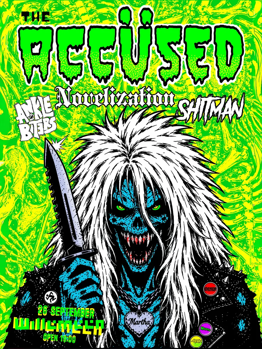 The Accüsed (USA) + Novelization + Shitman — Willemeen, Arnheim