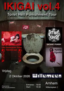 IKIGAI Vol.4 Toilet Hell Punishment Tour w/ 14th Generation Toilet Hanako-san (JP) + supports