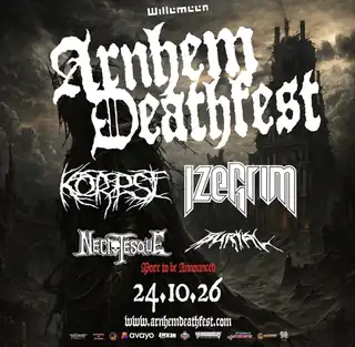 Arnhem Death Fest 2026: Korpse + Izegrim + Necrotesque + Burial u.a.