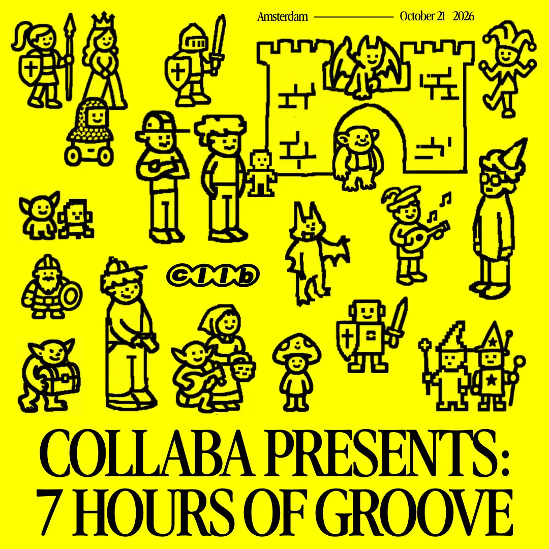 Collaba presents: 7 HOURS OF GROOVE β Noorderlicht CafΓ©, Amsterdam