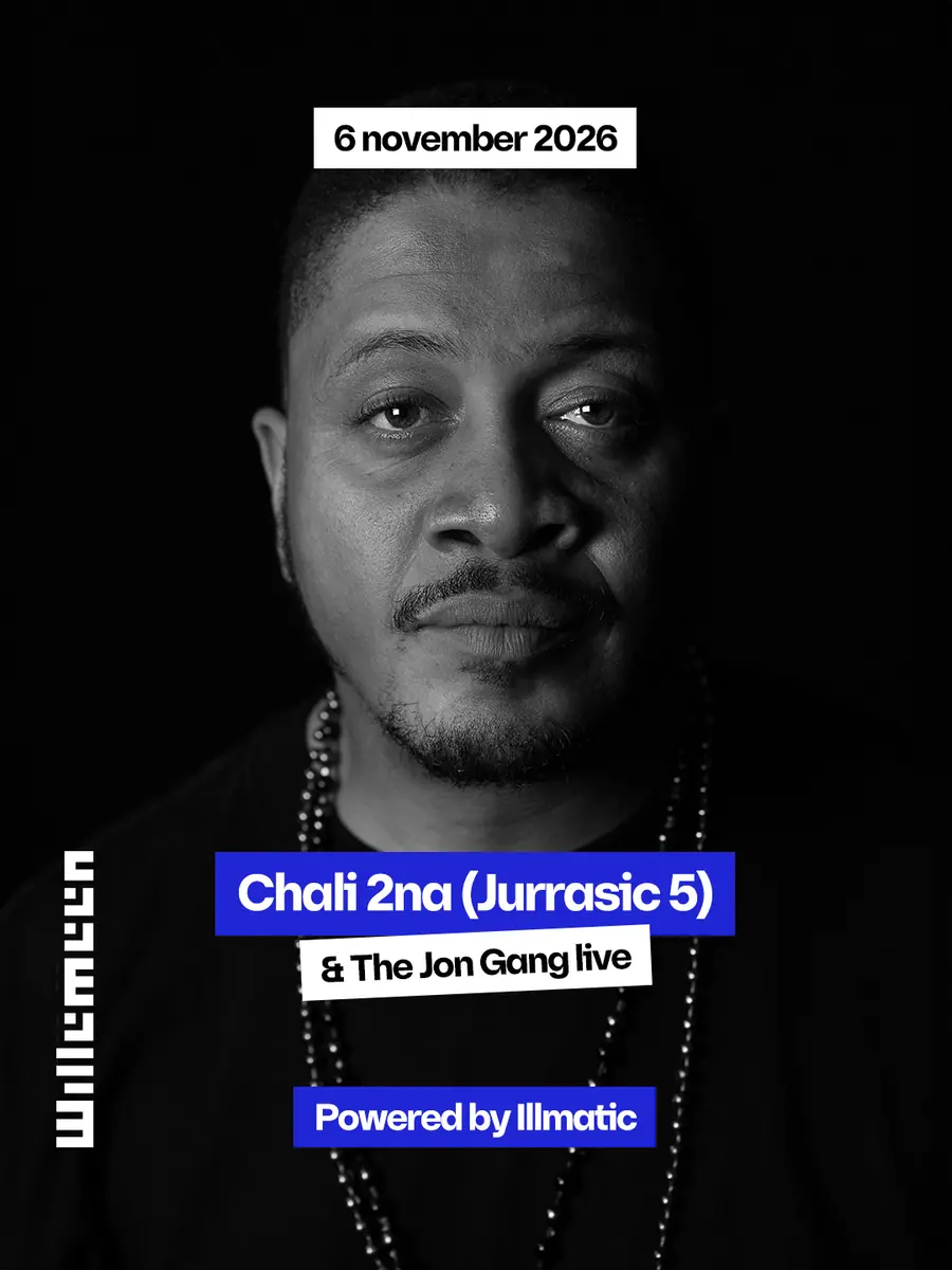 Chali 2na (US) From Jurassic 5 & The Jon Gang live band EXCL NL SHOW — Willemeen, Arnheim