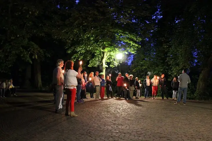 Nachtwandeling vanaf Café Ome Ko — Café Ome Ko, Wijk bij Duurstede