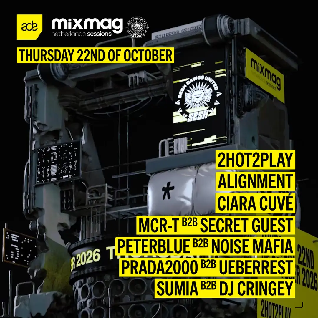 Mixmag — Warehouse Elementenstraat, Amsterdam