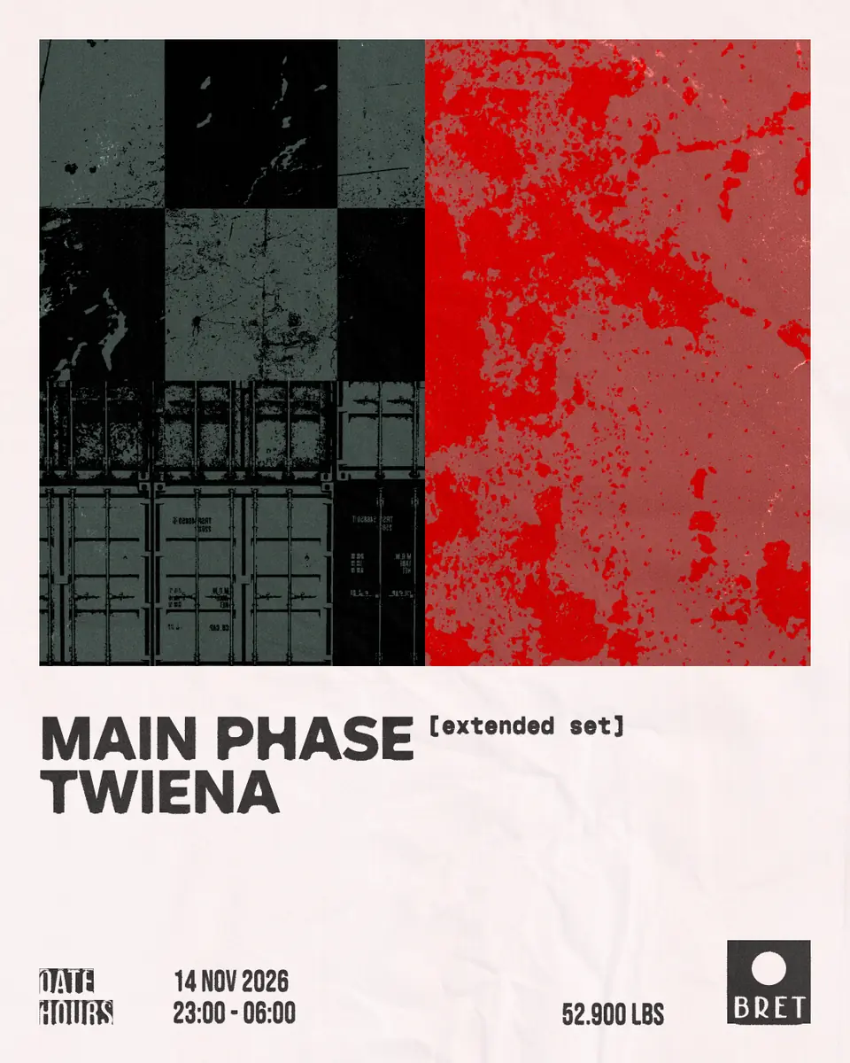 Main Phase [extended set] & TWIENA — BRET, Amsterdam