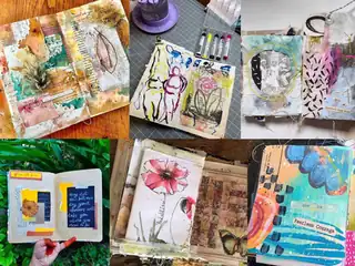 Kurs Winter Art Journal