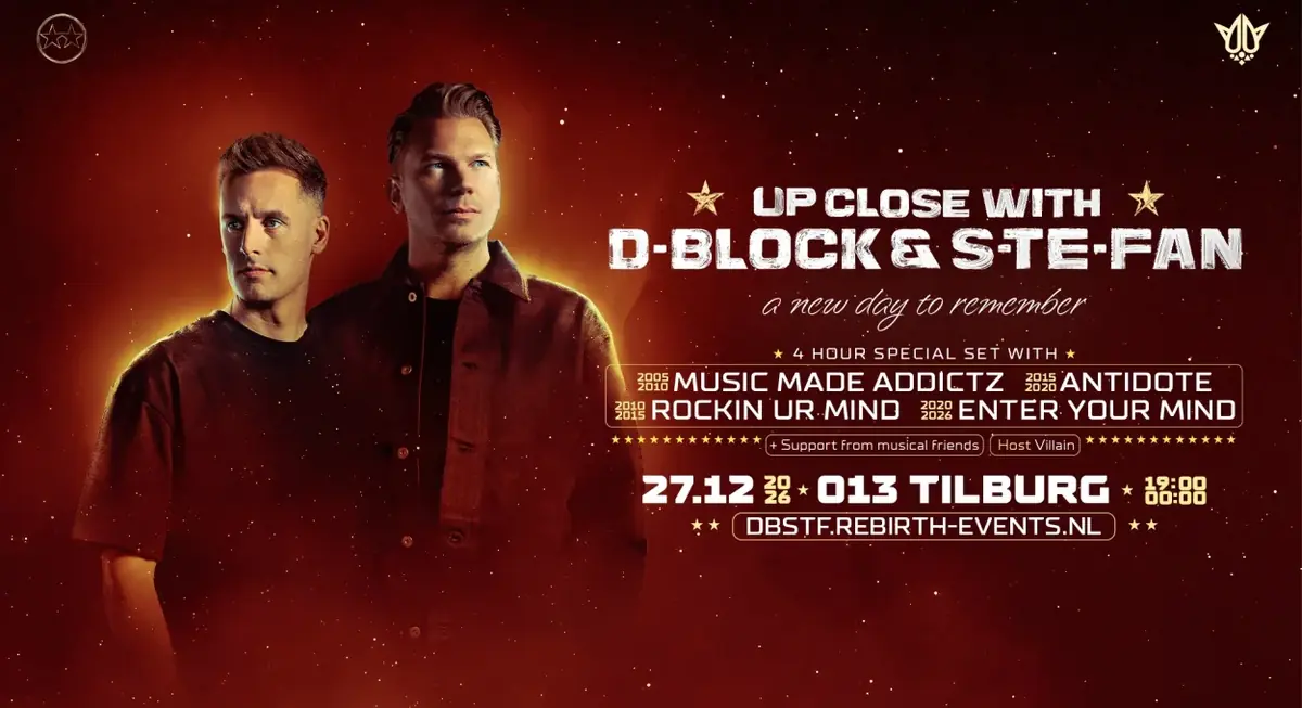 Up Close with D-Block & S-te-Fan: A New Day To Remember — 013, Tilburg