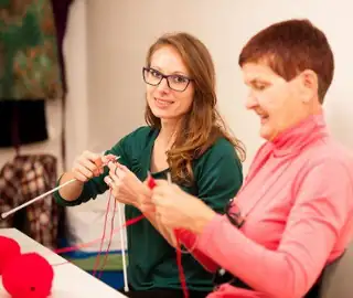 Häkeln Sie mit, stricken Sie mit - Woche der Begegnung