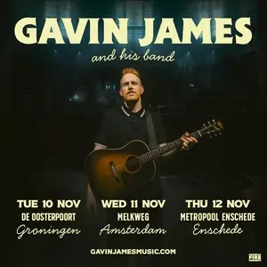 Gavin James — De Oosterpoort, Groningen
