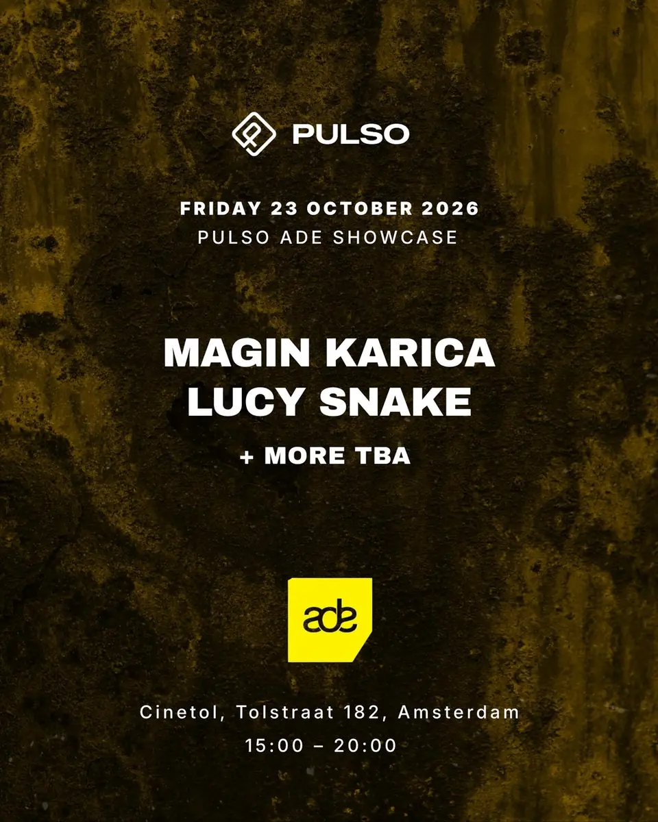 PULSO ADE SHOWCASE — Cinetol, Amsterdam