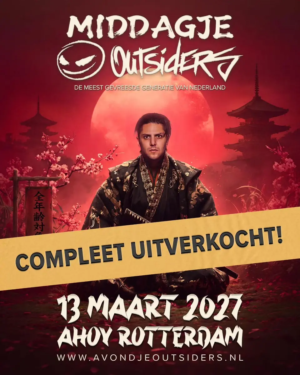 Middagje Outsiders — Ahoy, Rotterdam