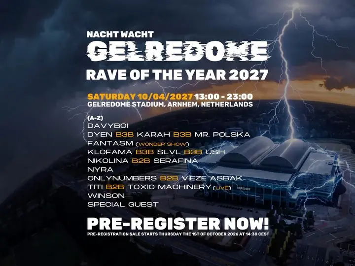 Nacht Wacht — GelreDome, Arnhem