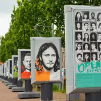 Opening outdoor exhibition 'OPEN about depression' — Bibliotheek Boxmeer, Boxmeer