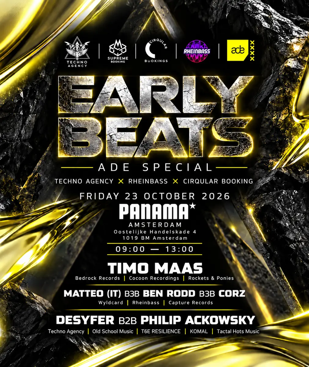 Early Beats - ADE Special Club — Panama, Amsterdam