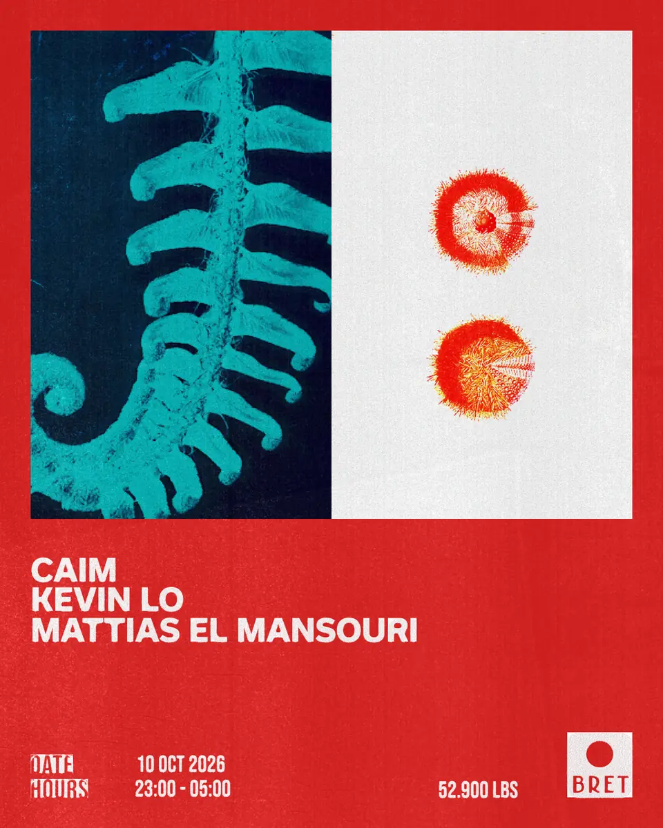 Caim, Kevin Lo, Mattias El Mansouri — BRET, Amsterdam