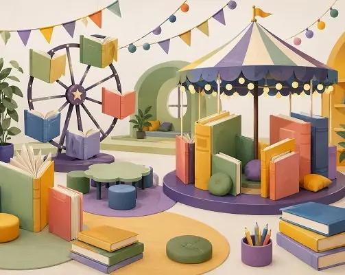 Kermis tussen de Boeken | Aalsmeer | 6 - 106 Jahre — Bibliotheek Aalsmeer, Aalsmeer