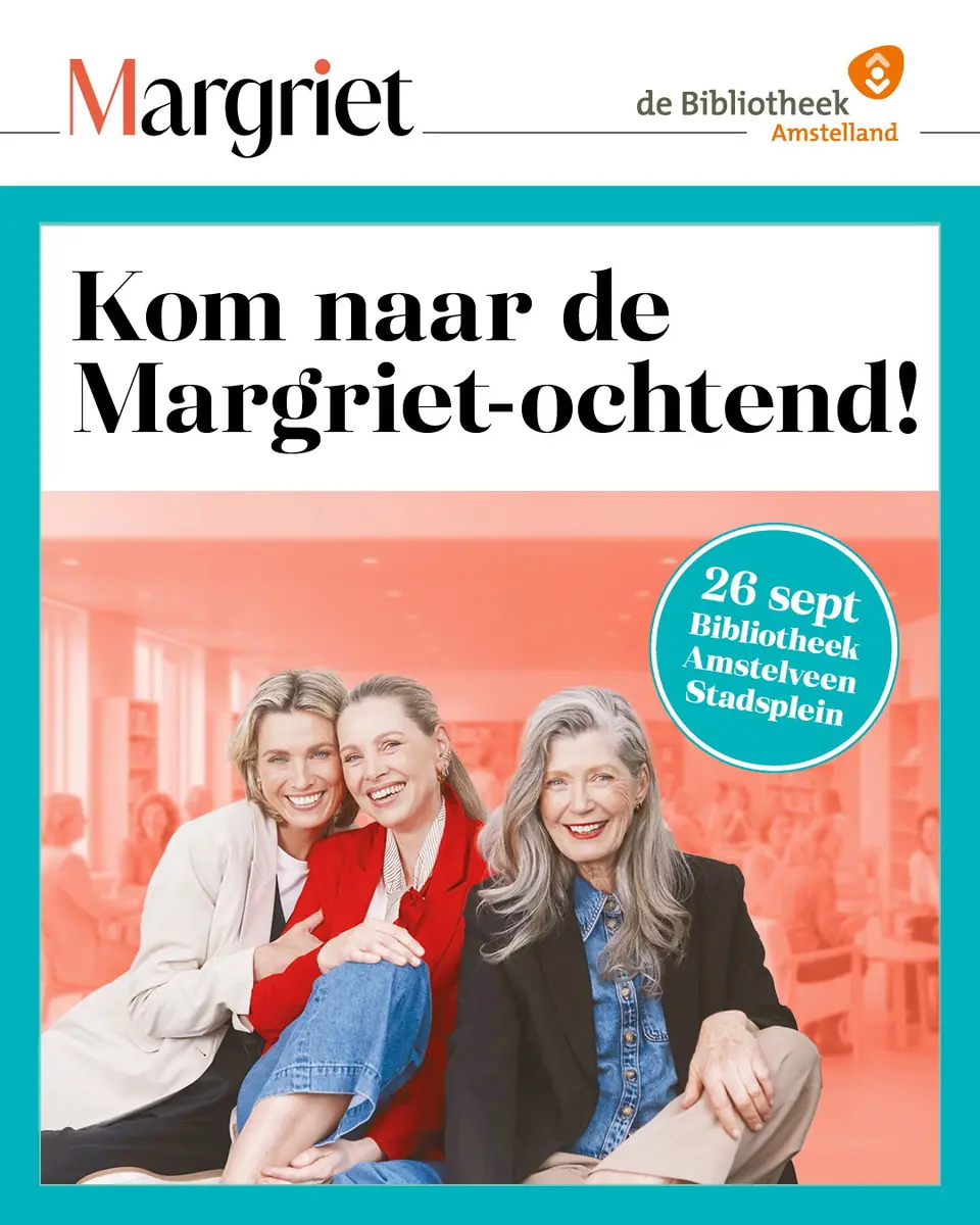 Begin the Conversation: Margriet Day at the Library β Bibliotheek Amstelveen Stadsplein, Amstelveen