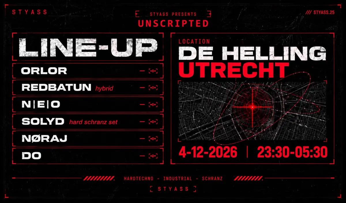 STYASS UNSCRIPTED — De Helling, Utrecht