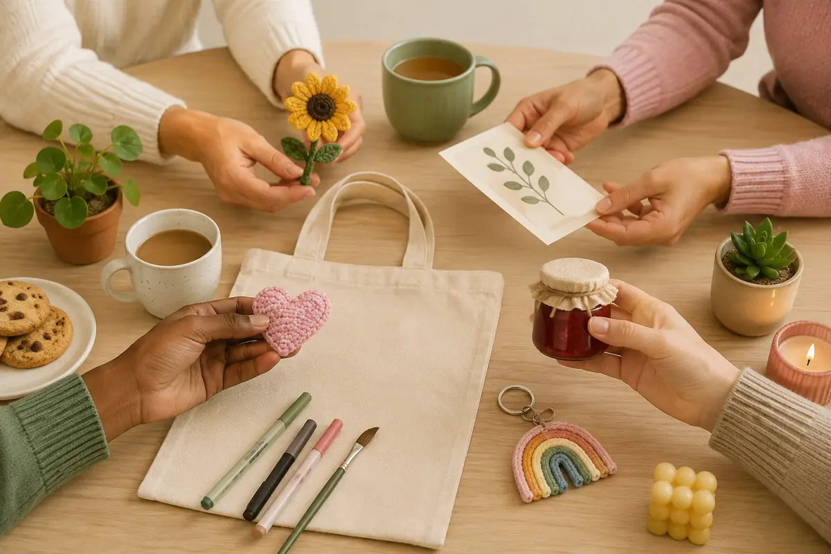 Maakplaats053: Swap & Tea: tauschen, treffen und kreativ sein (18+) — Bibliotheek Enschede Centrale, Enschede