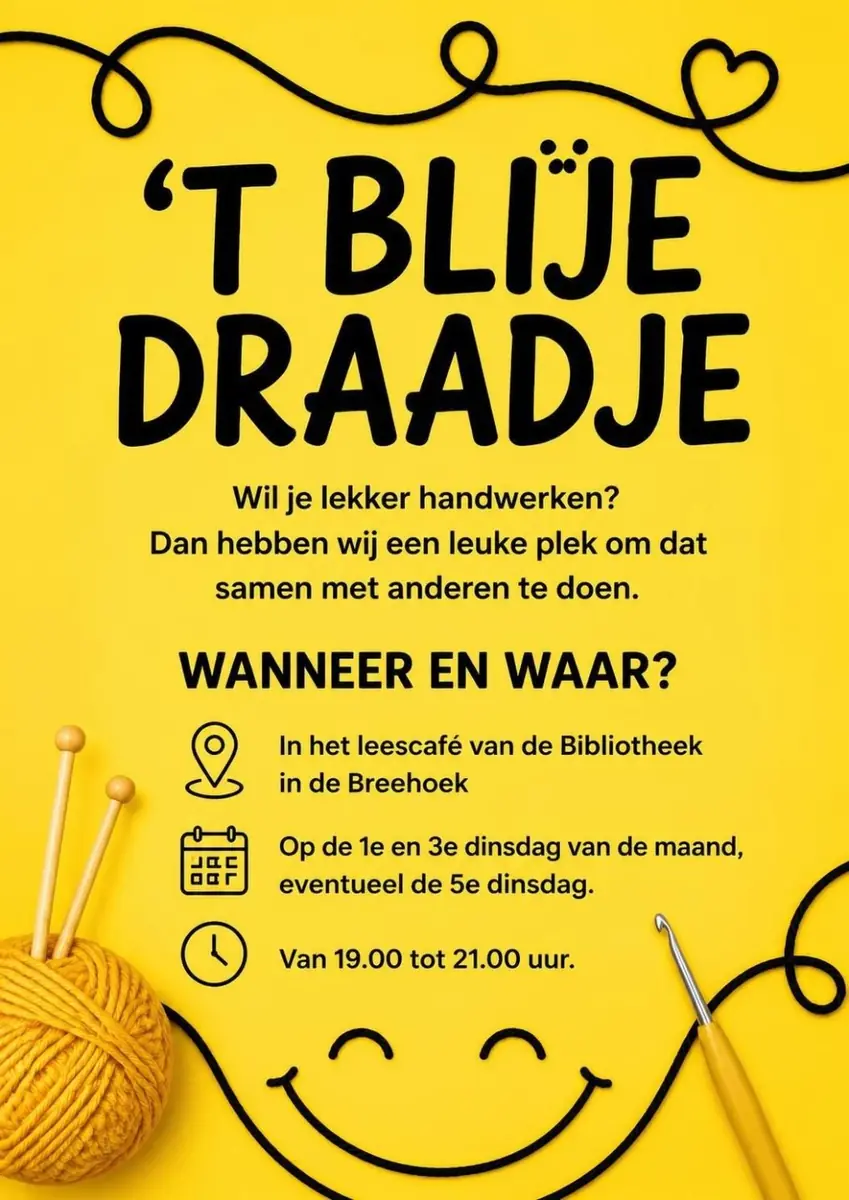 't Blije Draadje — Bibliotheek Scherpenzeel, Scherpenzeel