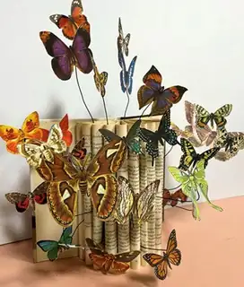 Kreativ mit alten Büchern
