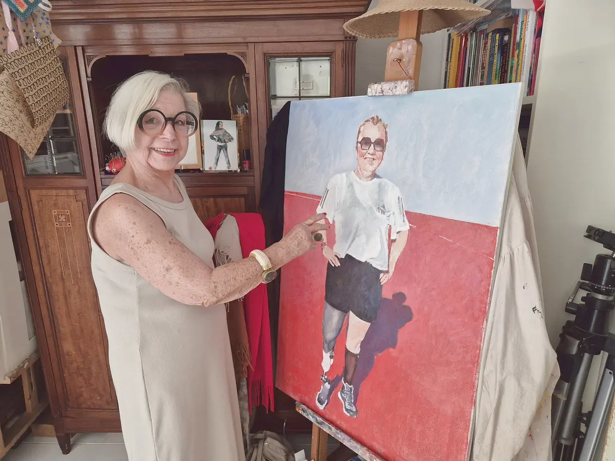 Ausstellung Henni Haselaar 'Kühne Porträts' — Bibliotheek Laren, Laren