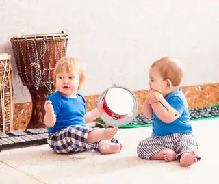 Musik im Schoß