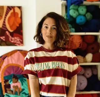 Ausstellungsfenster: Hedy Tjin