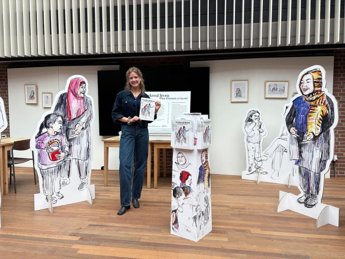 Ausstellung: Gezeichnetes Leben — Bibliotheek Overvecht, Utrecht