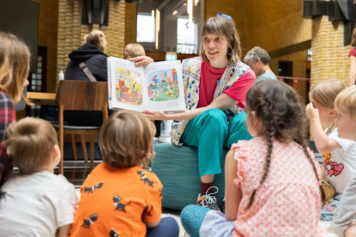 Utrechter Autoren lesen vor (4-6 Jahre) — Bibliotheek Neude, Utrecht