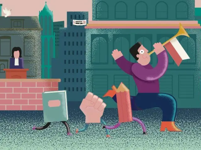 Zu Gast in der Bibliothek: Rechtsstaat-Parade — Bibliotheek Neude, Utrecht
