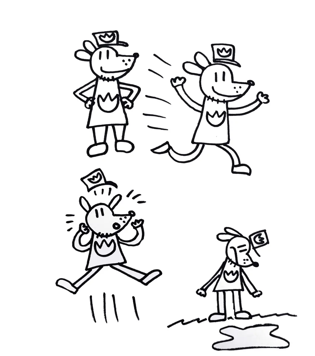 Workshop striptekenen: Dog Man (7+) — Bibliotheek Overvecht, Utrecht