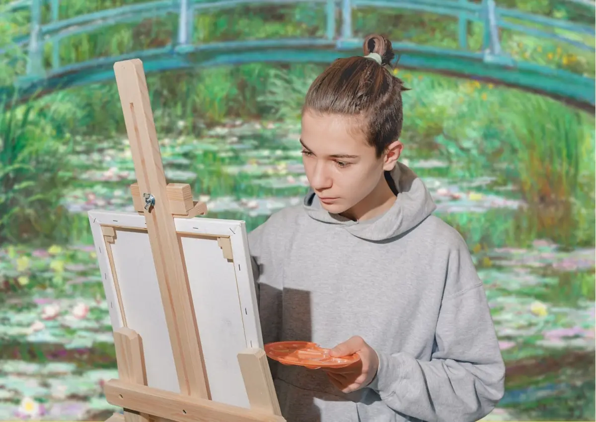 Workshop | Schilderen met de groeten van Monet — Bibliotheek in Zevenbergen, Zevenbergen