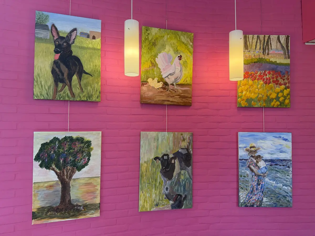 Ausstellung WIJKunst Makkum — Bibliotheek Makkum, Makkum