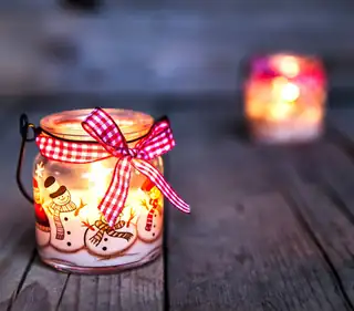 Maakplaats: Weihnachtslichter basteln