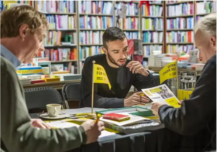 Amnesty Schreiben für Freiheit — de Bibliotheek Zutphen, Zutphen