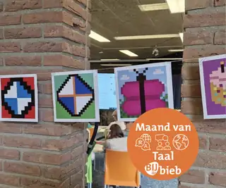 BiebLAB - Pixelkunst & Bildsprache