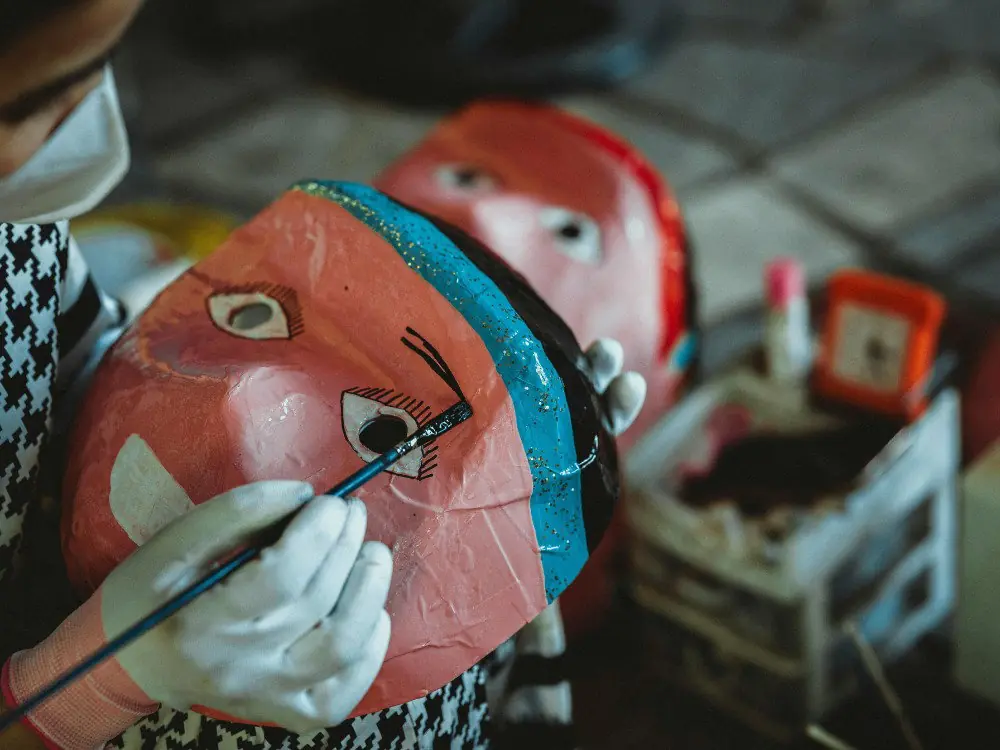 Bieblab: Masken basteln — Bibliotheek 's-Gravenzande, 's-Gravenzande