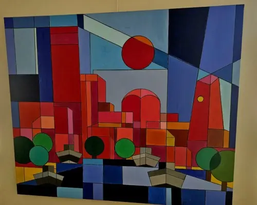 Exhibition of Paintings and Ceramics by Cees de Vries — dbieb Gytsjerk, Gytsjerk