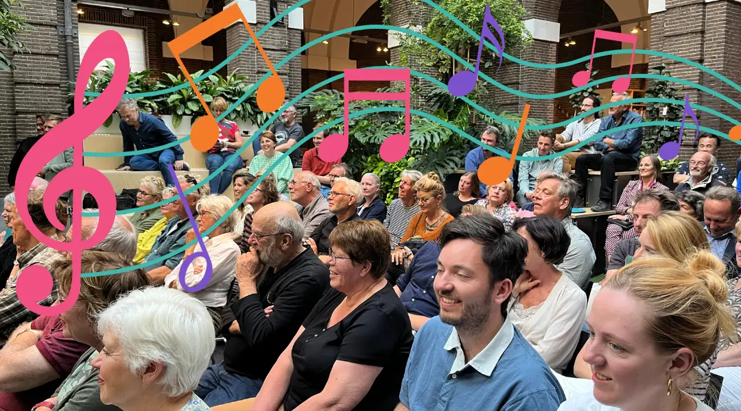 Singen Sie mit dem Aanschuifkoor — de Korenbeurs, Schiedam