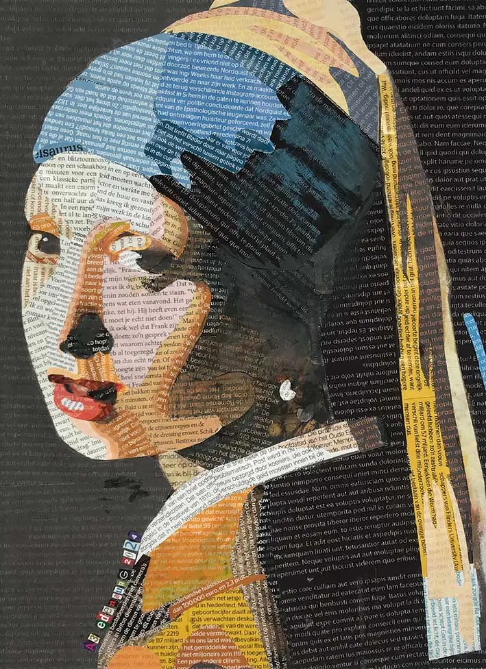 Ausstellung: KnipArt von Adri Edenburg - Malen mit Worten — de Korenbeurs - 1e etage, Schiedam