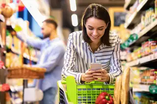 Verrückt nach deiner Supermarkt-App