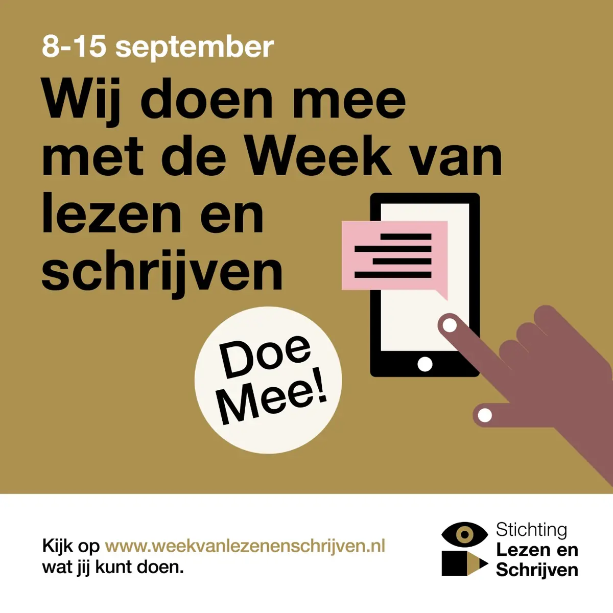 Woche des Lesens und Schreibens 2026 — de Bibliotheek Eindhoven, Eindhoven