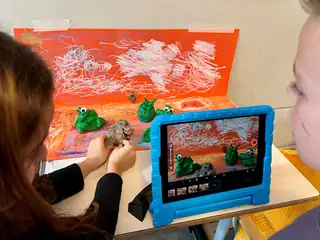 Workshop Stars im Rampenlicht in einem Stop-Motion-Film