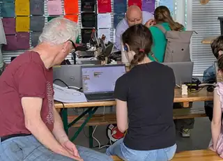Workshop Turtle Stitch: Programmiere dein eigenes Stickwerk